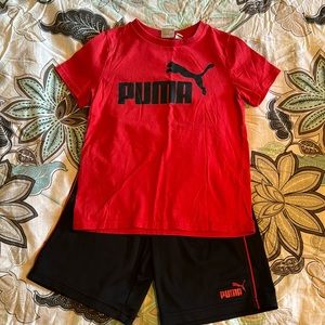 Puma Shorts and Shirt Set